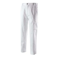 Pantalón de trabajo Multibolsillos 100% Algodón Logica 9030BIANCO-L