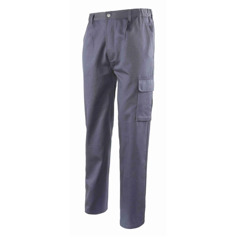 Pantalón de trabajo Multibolsillos 100% Algodón Logica 9030BLU-L