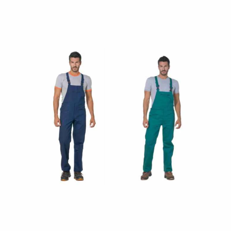 Peto de trabajo Multibolsillos 100% Algodón Logica 9035BLU-L