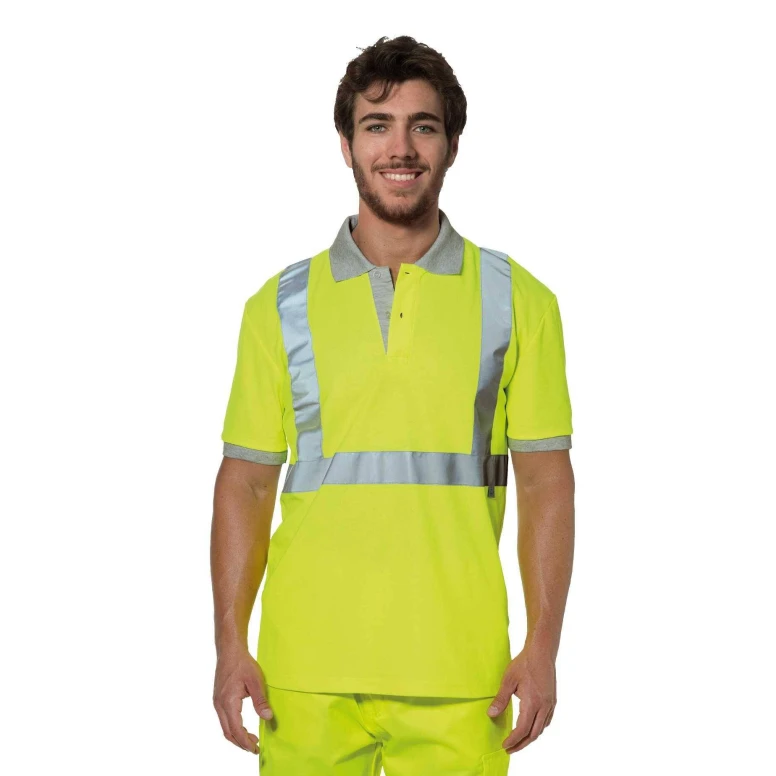 Polo de trabajo Alta Visibilidad Logica POLOREFLEXG-L