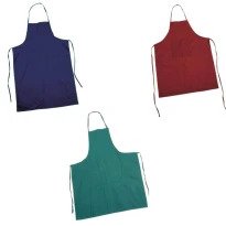 Delantal de trabajo 100% Algodón 70X90 con bolsillo Logica 55BLU