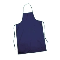 Delantal de trabajo 100% Algodón 70X90 con bolsillo Logica 55BLU 2