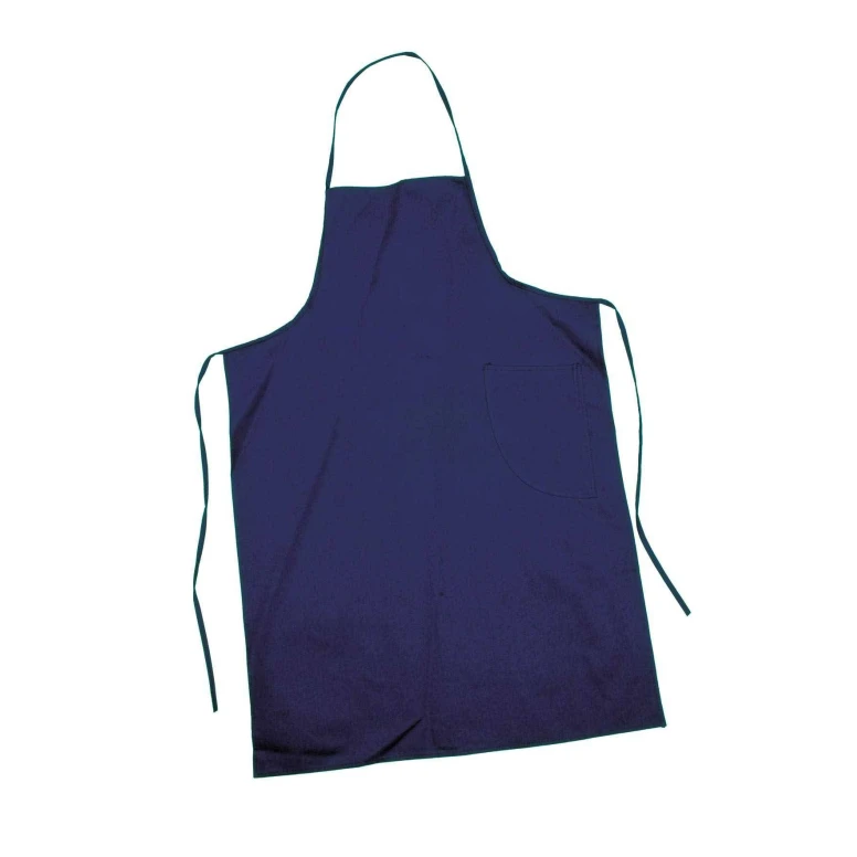 Delantal de trabajo 100% Algodón 70X90 con bolsillo Logica 55BLU