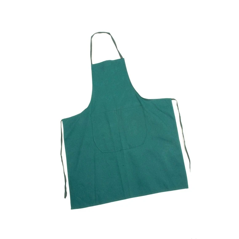 Delantal de trabajo 100% Algodón 70X90 con bolsillo Logica 55BLU