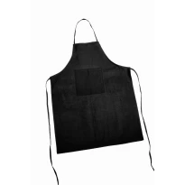 Delantal de trabajo 100% Algodón 70X90 con bolsillo Logica 55NERO