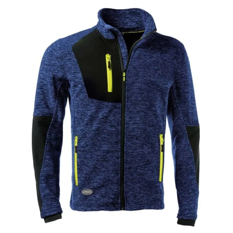 Micropolar de trabajo Stretch con cremallera larga Multibolsillos Logica MADEIRA1-L