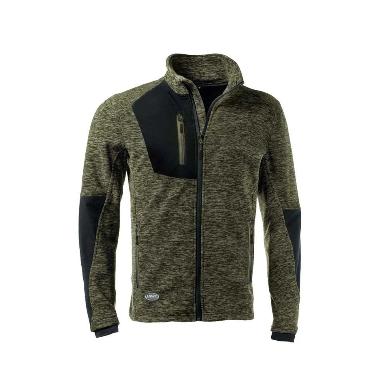 Micropolar de trabajo Stretch con cremallera larga Multibolsillos Logica MADEIRA1-L