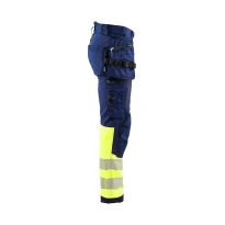 Pantalón de trabajo Alta Visibilidad Stretch Impermeable Multibolsillos Blaklader Softshell 182125138933C50