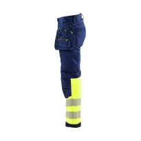 Pantalón de trabajo Alta Visibilidad Stretch Impermeable Multibolsillos Blaklader Softshell 182125138933C50