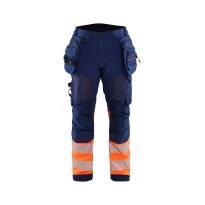 Pantalón de trabajo Alta Visibilidad Stretch Impermeable Multibolsillos Blaklader Softshell 182125138933C50