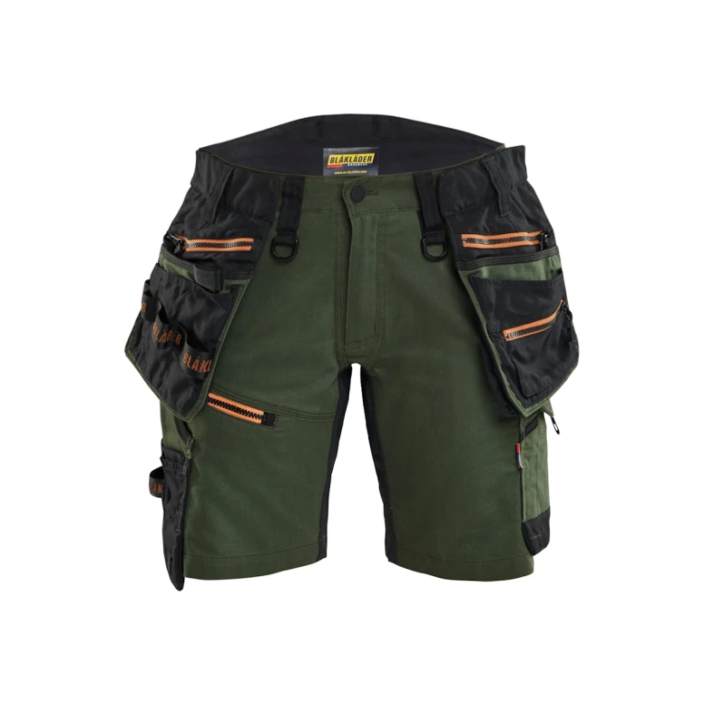 Bermuda de trabajo Stretch Multibolsillos Blaklader Artesano Striker Mujer 717511494099C42