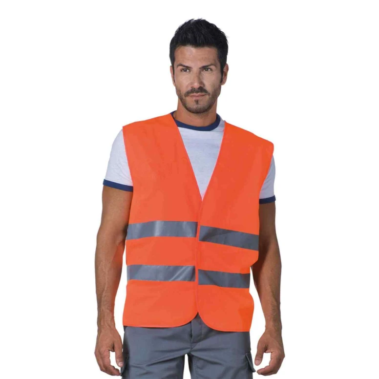 Chaleco de trabajo de verano Alta Visibilidad Logica HV014AR/2