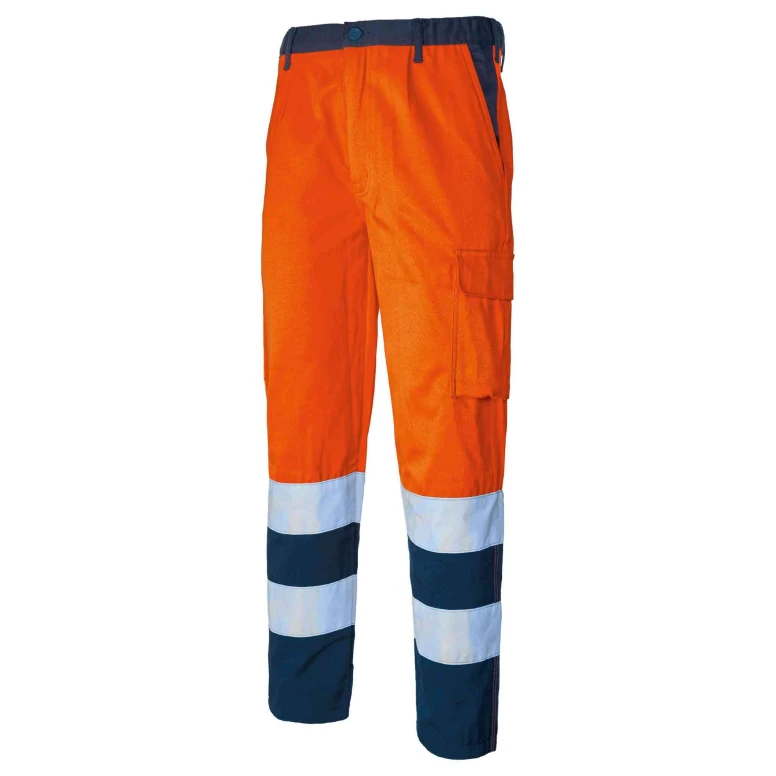 Pantalón de trabajo Multibolsillos Alta Visibilidad Logica 831PILHV-L