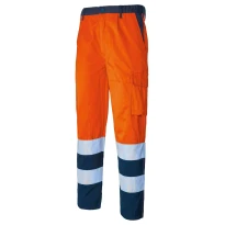Pantalón de trabajo Multibolsillos Alta Visibilidad Logica 831PILHV-L