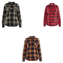 Camisa de trabajo Blaklader franela Mujer 321811684298L
