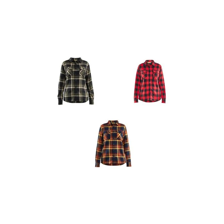 Camisa de trabajo Blaklader franela Mujer 321811684298L