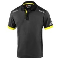 Liquidación total - Polo de trabajo Sparco Tech 02415 Talla XL negro celeste 2