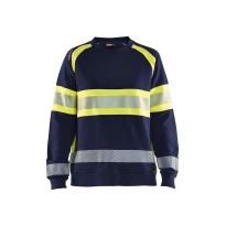 Sudadera de trabajo Blaklader Alta Visibilidad 100% Algodón Mujer 340911588933L 2