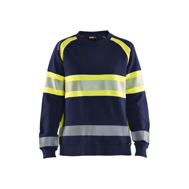 Sudadera de trabajo Blaklader Alta Visibilidad 100% Algodón Mujer 340911588933L