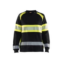 Sudadera de trabajo Blaklader Alta Visibilidad 100% Algodón Mujer 340911588933L