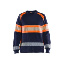 Sudadera de trabajo Blaklader Alta Visibilidad 100% Algodón Mujer 340911588933L