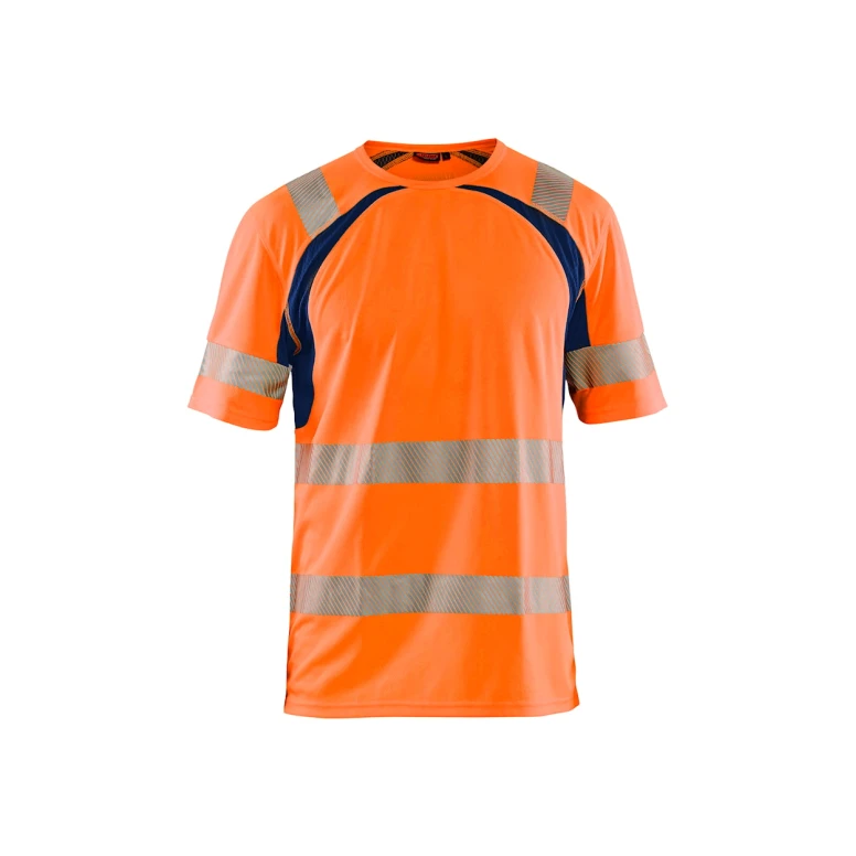 Camiseta de trabajo Alta Visibilidad Blaklader protección contra los rayos UV Mangas cortas 339710133389L