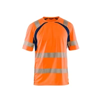 Camiseta de trabajo Alta Visibilidad Blaklader protección contra los rayos UV Mangas cortas 339710133389L