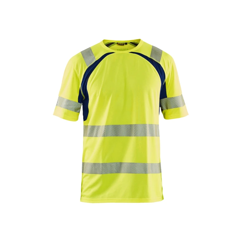 Camiseta de trabajo Alta Visibilidad Blaklader protección contra los rayos UV Mangas cortas 339710133389L