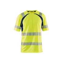 Camiseta de trabajo Alta Visibilidad Blaklader protección contra los rayos UV Mangas cortas 339710133389L