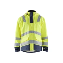 Chaqueta de trabajo Alta Visibilidad ignífugo con capucha Impermeable anticombustible Blaklader Level 2 4313202233894L