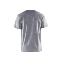 10 Piezas - Camiseta de trabajo con cuello redondo y mangas cortas Blaklader 330210339000L 2