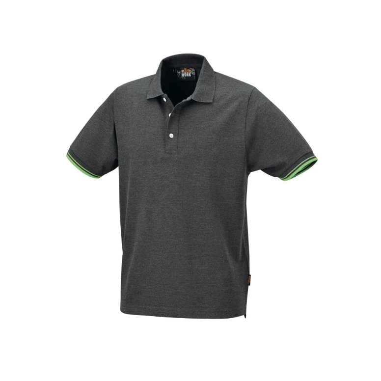 Polo de trabajo Beta 100% Algodón gris 7547G