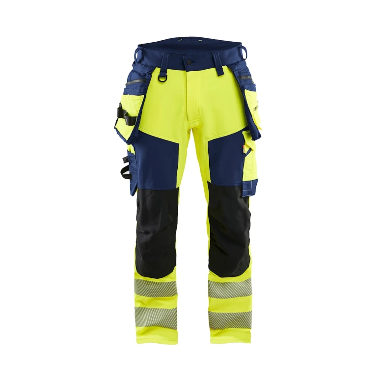 Pantalón de trabajo Alta Visibilidad Multibolsillos Stretch Blaklader High VIS stretch 4-VIE 112216483389C50