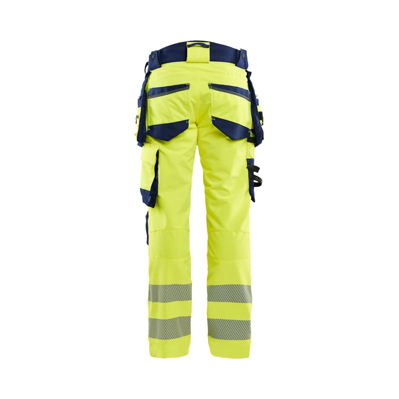 Pantalón de trabajo Alta Visibilidad Multibolsillos Stretch Blaklader High VIS stretch 4-VIE 112216483389C50