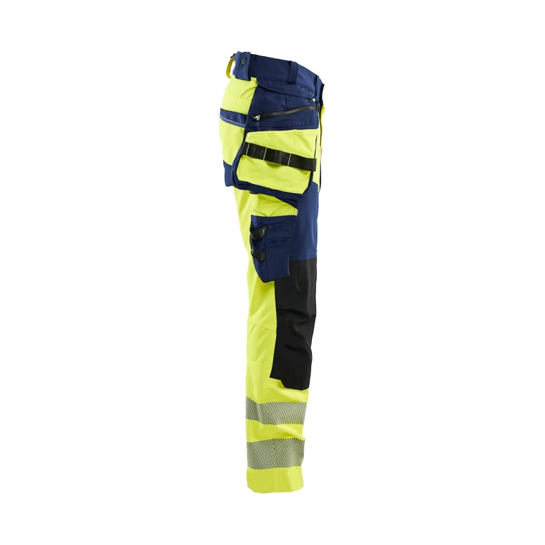 Pantalón de trabajo Alta Visibilidad Multibolsillos Stretch Blaklader High VIS stretch 4-VIE 112216483389C50