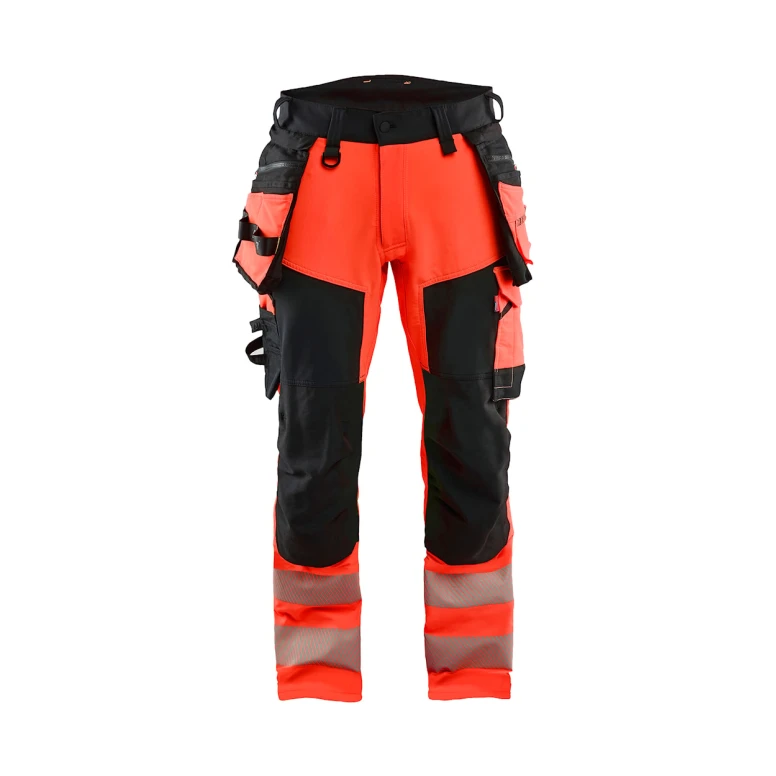 Pantalón de trabajo Alta Visibilidad Multibolsillos Stretch Blaklader High VIS stretch 4-VIE 112216483389C50