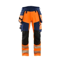 Pantalón de trabajo Alta Visibilidad Multibolsillos Stretch Blaklader High VIS stretch 4-VIE 112216483389C50
