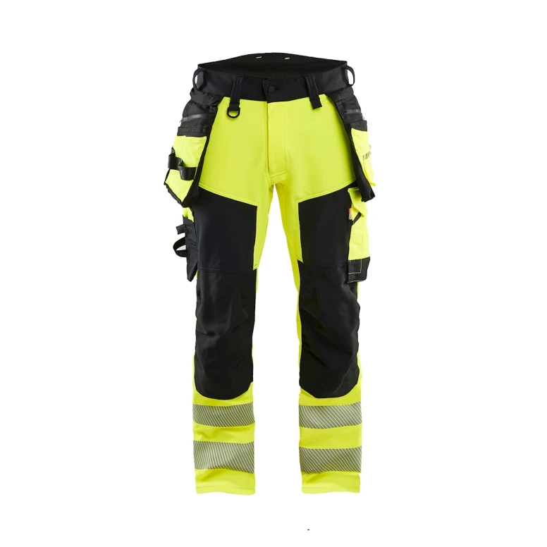 Pantalón de trabajo Alta Visibilidad Multibolsillos Stretch Blaklader High VIS stretch 4-VIE 112216483389C50