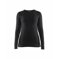 Camiseta térmica de manga larga de trabajo ignífuga Blaklader Mujer 721310759900L