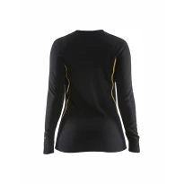 Camiseta térmica de manga larga de trabajo ignífuga Blaklader Mujer 721310759900L