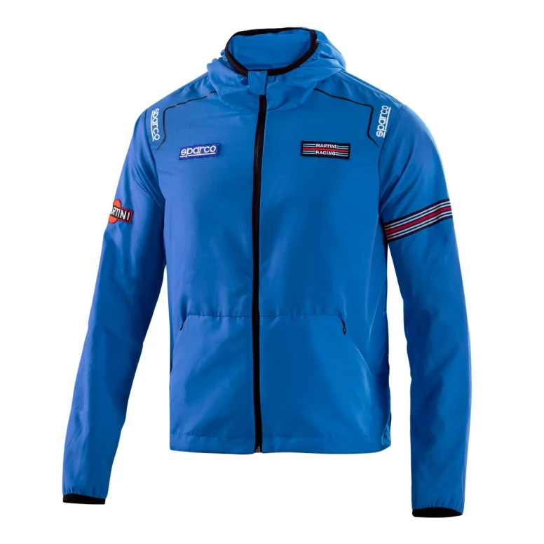 Chaqueta de trabajo Sparco WILSON en tejido antiviento y repelente al agua Martini Racing