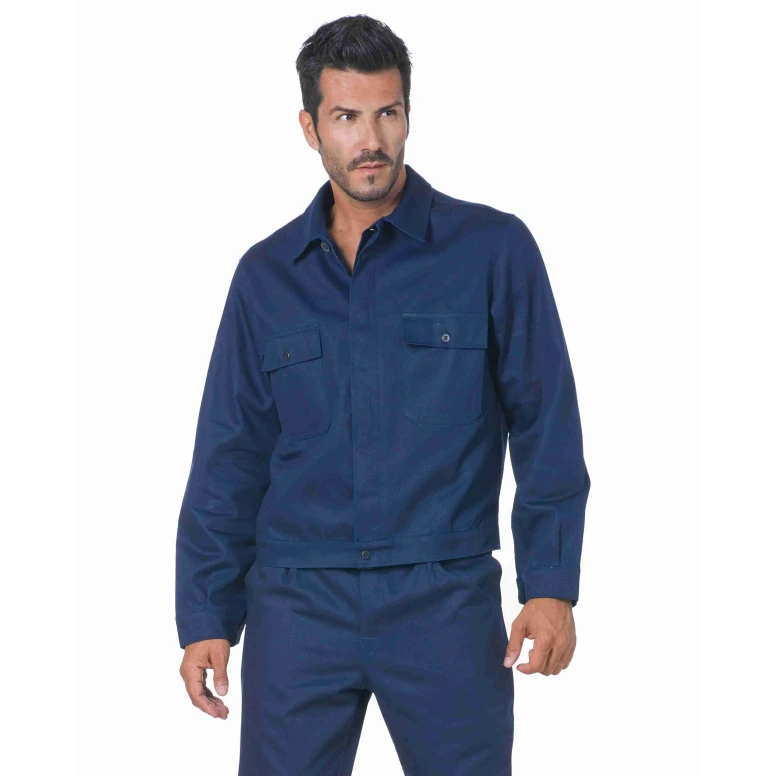 Cazadora de trabajo 100% Algodón Logica 9045BLU-L