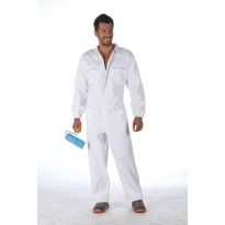 Mono de trabajo Multibolsillos 100% Algodón Logica 9070BIANCO-L