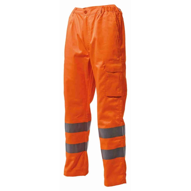 Pantalón de trabajo Multibolsillos Alta Visibilidad Logica 830HVT-44