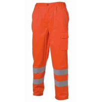 Pantalón de trabajo Multibolsillos Alta Visibilidad Logica 830PILHV/T-L