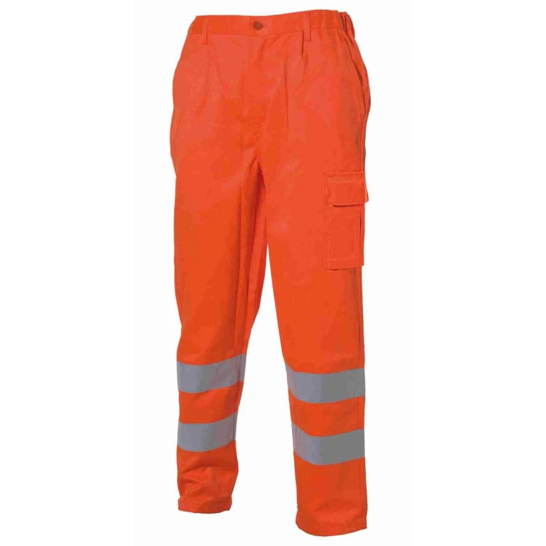 Pantalón de trabajo Multibolsillos Alta Visibilidad Logica 830PILHV/T-L