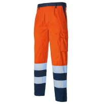 Pantalón de trabajo Multibolsillos Alta Visibilidad Logica 831HV-L