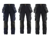 Pantalón de trabajo Artesano Stretch Multibolsillos Blaklader X1900 199816448699C50