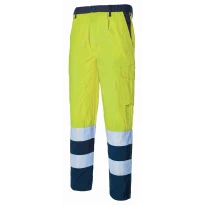 Pantalón de trabajo Alta Visibilidad Multibolsillos Logica 831PILHV/G-L