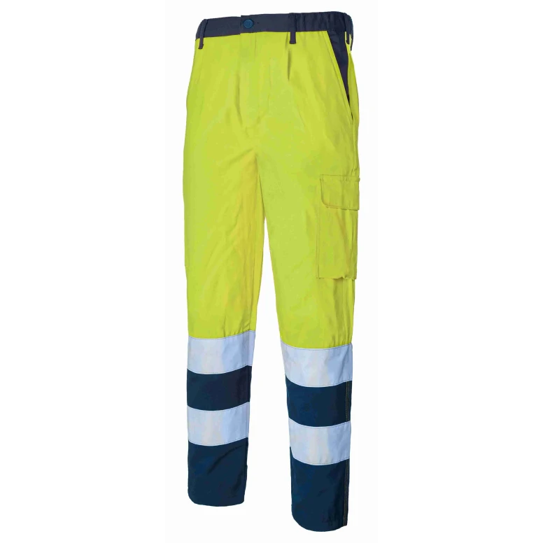 Pantalón de trabajo Alta Visibilidad Multibolsillos Logica 831PILHV/G-L